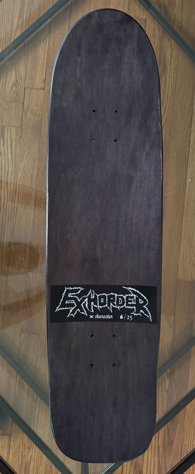 Exhorder band skateboard deck -rare new- SIGNED BY THE BAND