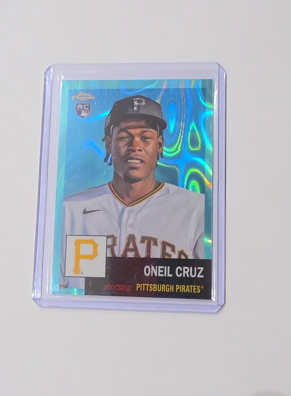2022 Topps Chrome Platinum Anniversary 22/299 #273 Aqua Lava Refractor /299 (RC)