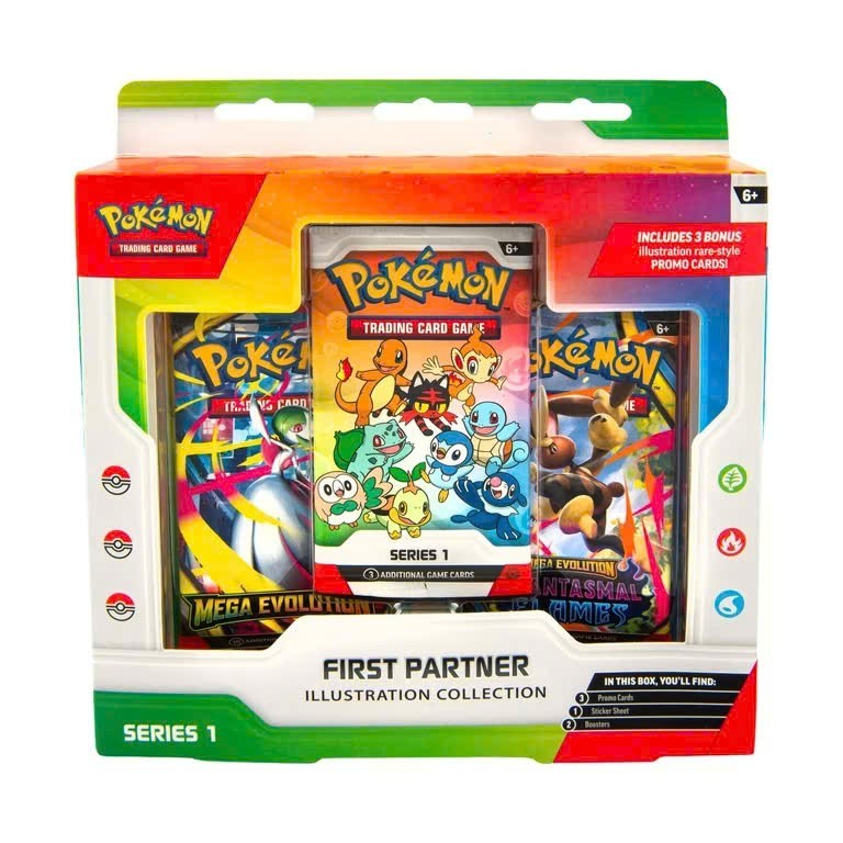 Pokemon TCG First Partner Illustration Collection Series 1 Rare Sealed