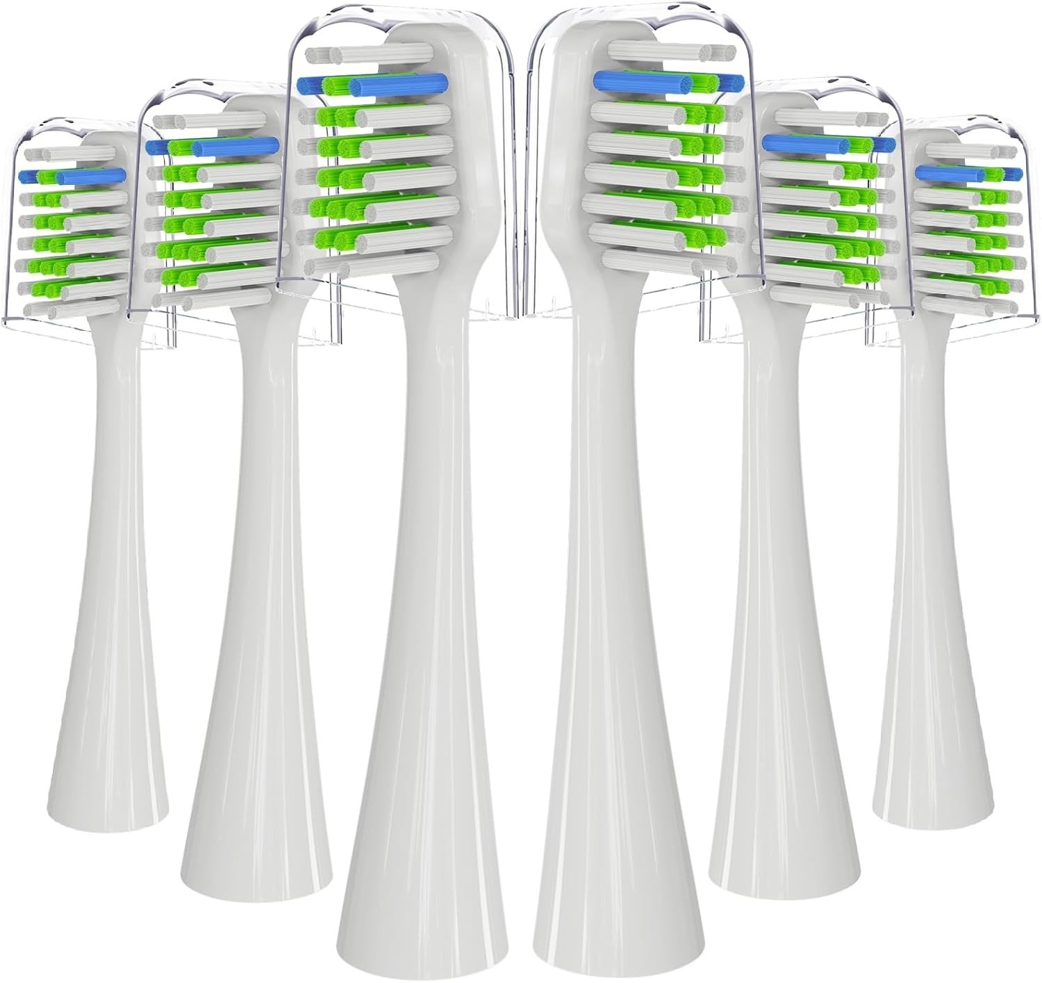 Replacement Toothbrush Heads for Waterpik Complete Care 5.0 & 9.0, 6 Count White Replacement Toothbrush Heads for Waterpik Complete Care 5.0 & 9.0, 6 Count White