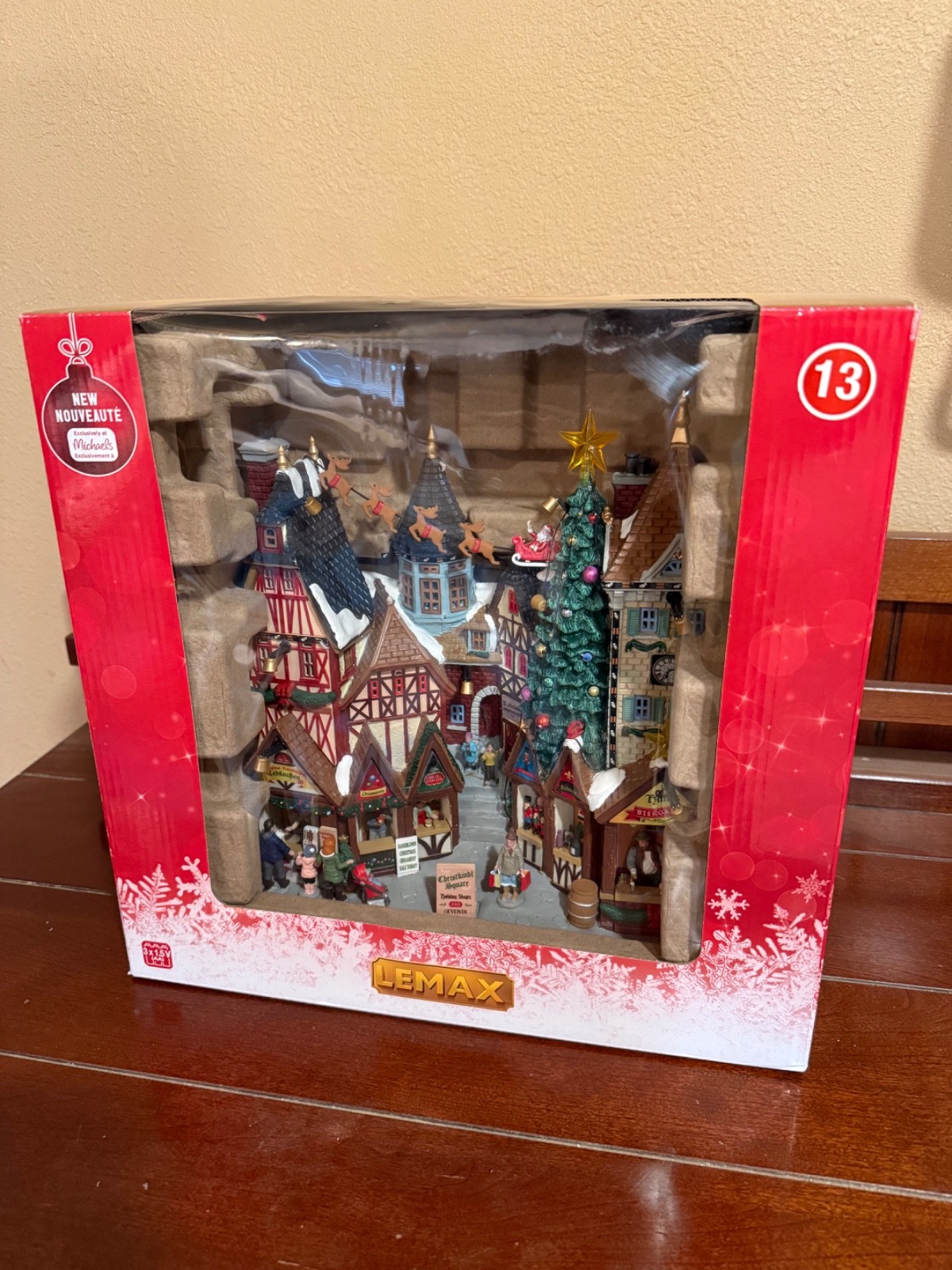 2025 MICHAEL’S LEMAX CHRISTMAS Holiday Village Facades CHRISTKINDL SQUARE - NEW 2025 MICHAEL’S LEMAX CHRISTMAS Holiday Village Facades CHRISTKINDL SQUARE - NEW