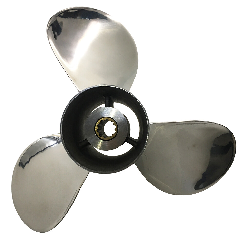 Propeller 9.9x14 for Mercury/Tohatsu 25HP-30HP Stainless Steel 10 Tooth Propeller 9.9x14 for Mercury/Tohatsu 25HP-30HP Stainless Steel 10 Tooth