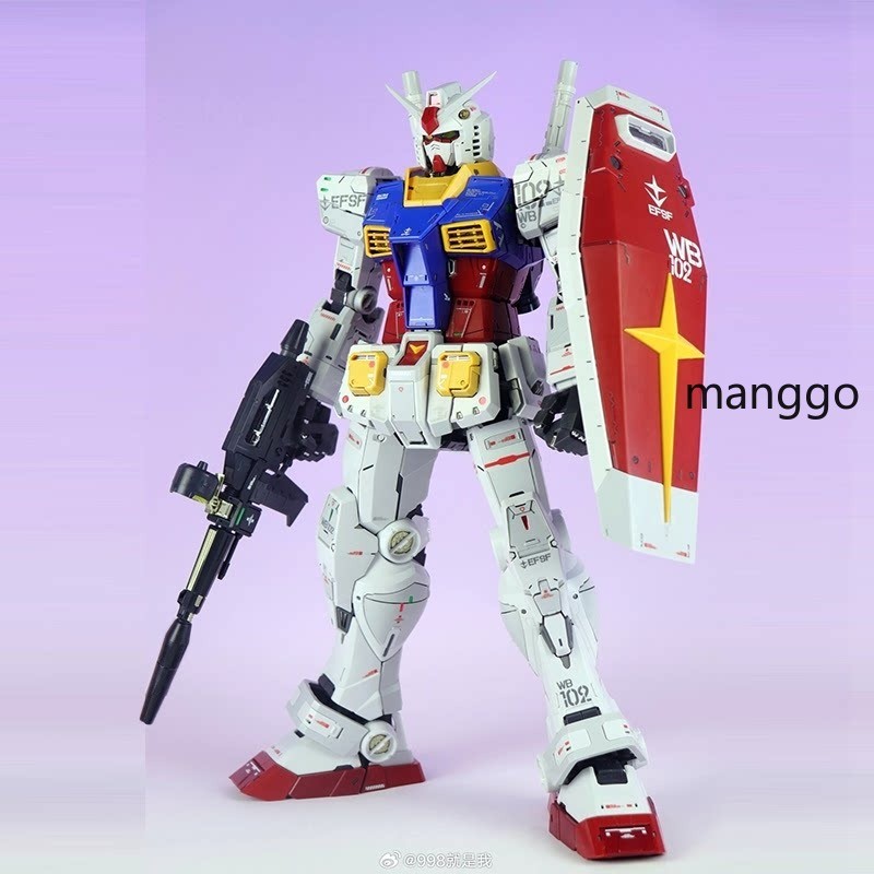 DB PGU 1/60 UNLEASHED RX-78-2 Assembly Model Kit Action Figure