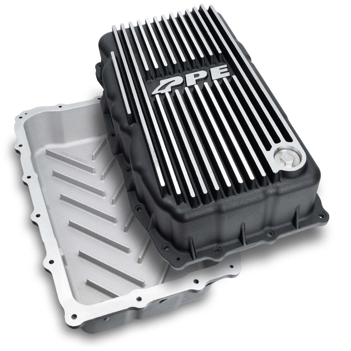 PPE 128051110 Deep 10L80 Transmission Pan GM 3.0L Duramax 2020-2023 Brushed