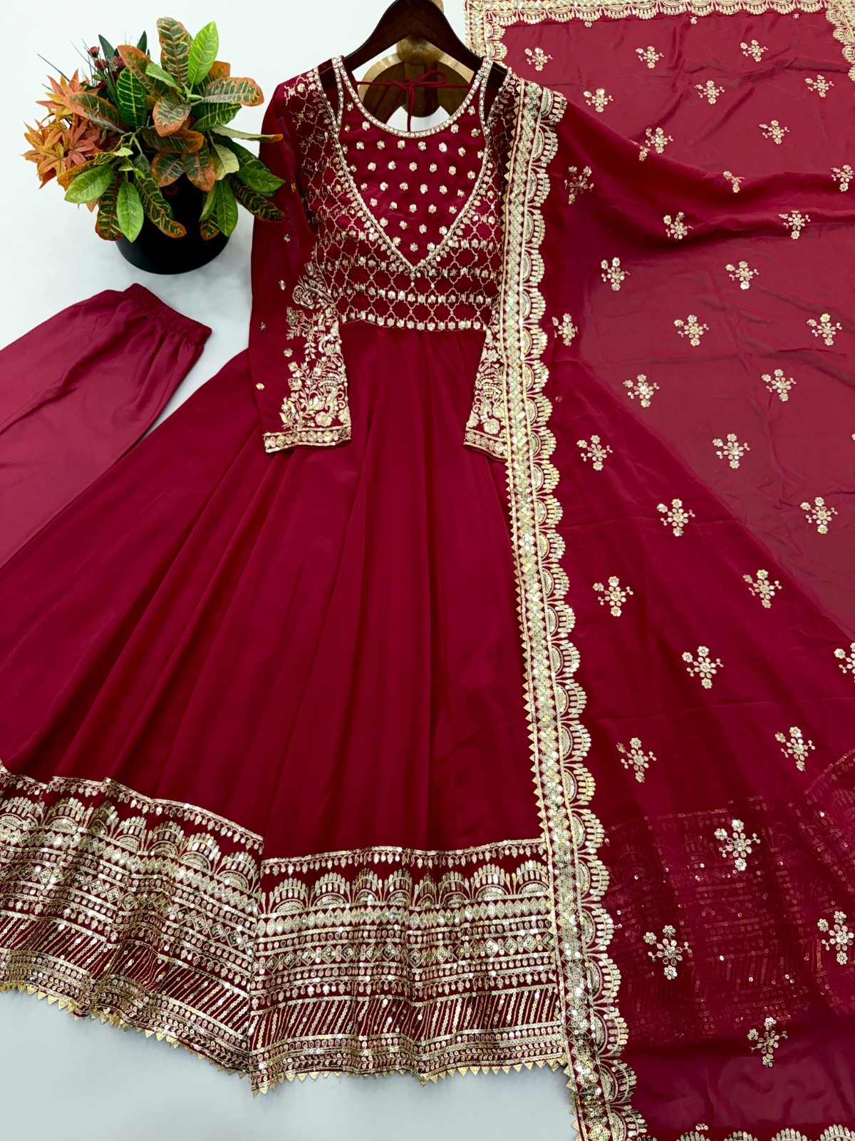 Salwar Kameez Pakistani Indian Wedding Party Wear Dress Bollywood Anarkali Suit