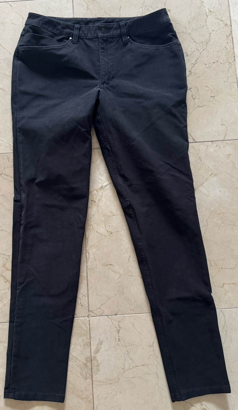 Lululemon ABC Slim-Fit 5 Pocket Pant Utilitech Mens 32x32 Black EUC Lululemon ABC Slim-Fit 5 Pocket Pant Utilitech Mens 32x32 Black EUC