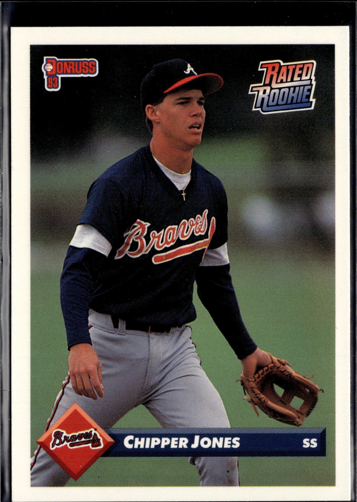 1993 Donruss #721 Chipper Jones 1993 Donruss #721 Chipper Jones