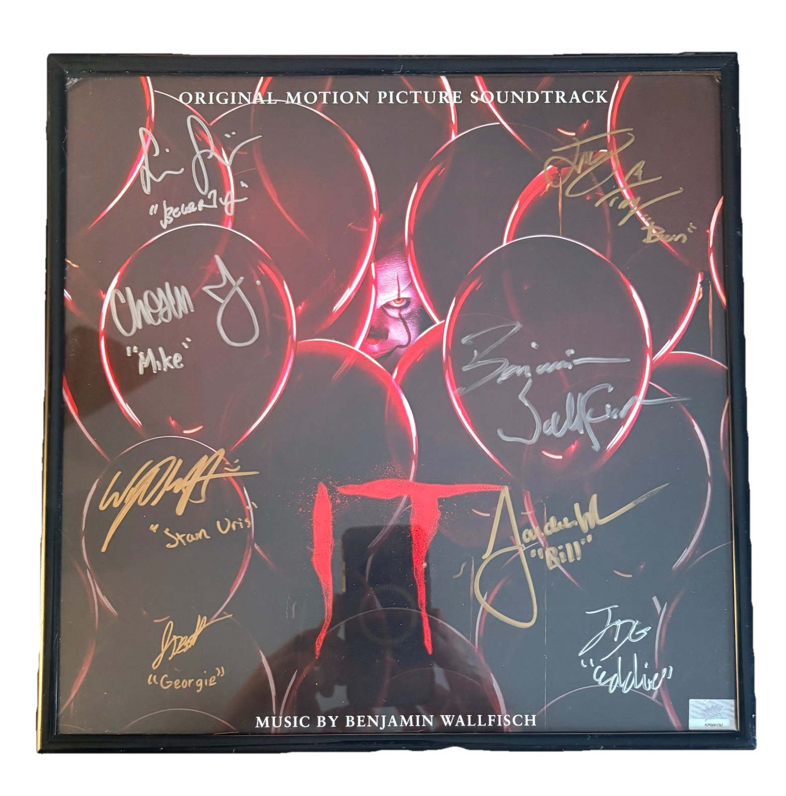 IT Cast Signed (8x) Vinyl Soundtrack With COA & Photo Proof Hand Autograph 2017 IT Cast Signed (8x) Vinyl Soundtrack With COA & Photo Proof Hand Autograph 2017