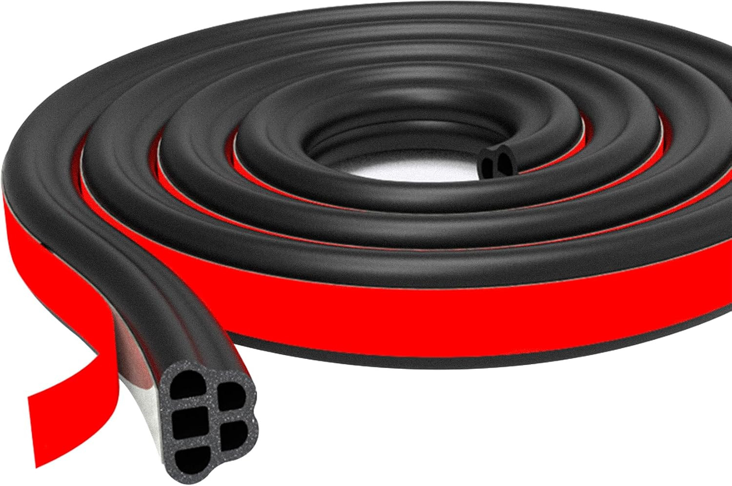 Car Door Seal Strip, Automotive Weather Stripping, 32.8Ft Rubber Double Layer Car Door Seal Strip, Automotive Weather Stripping, 32.8Ft Rubber Double Layer