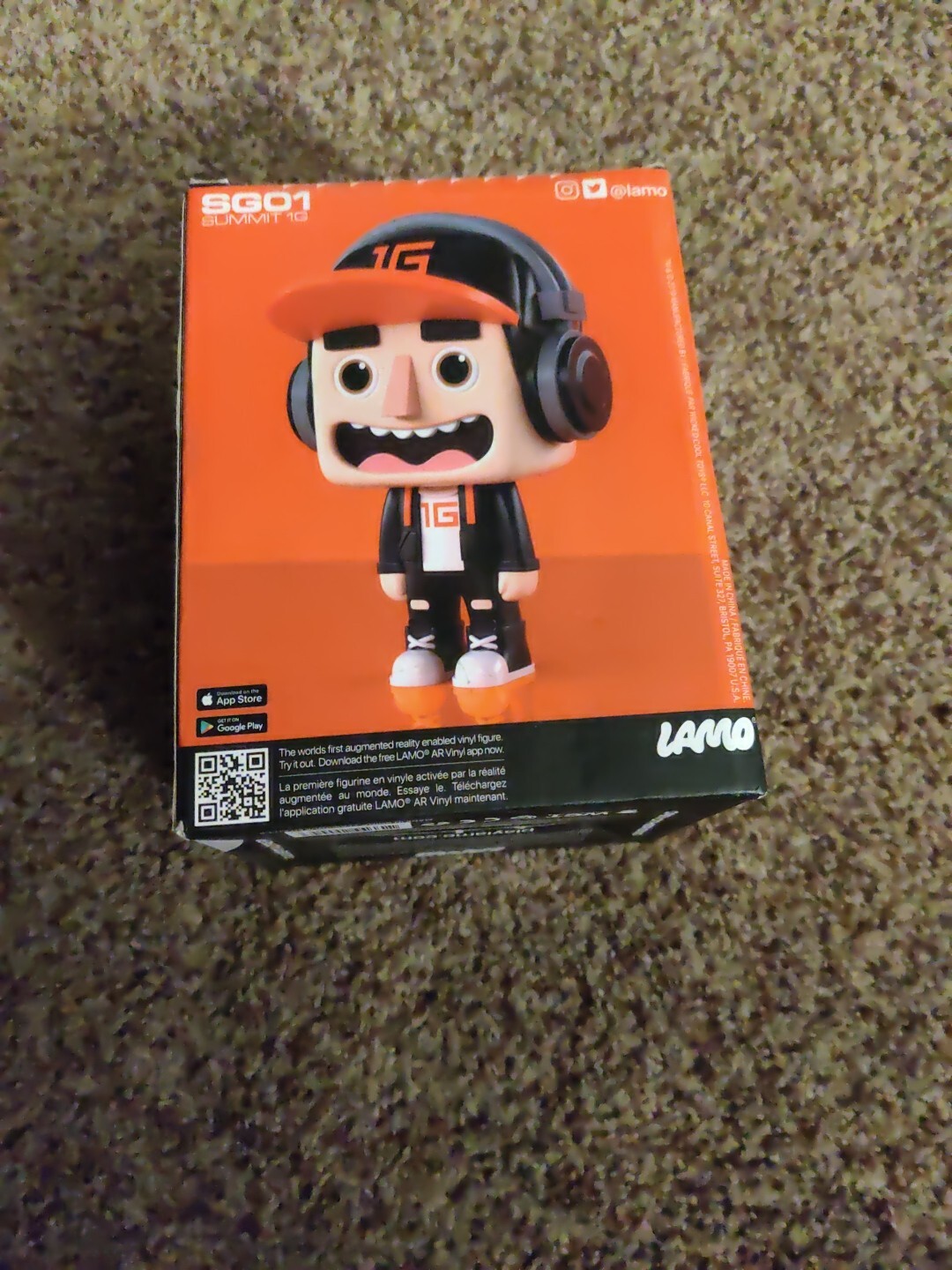 LAMO Summit 1G AR Augmented Reality Vinyl Figure SG01 Streamer Gamer NIB LAMO Summit 1G AR Augmented Reality Vinyl Figure SG01 Streamer Gamer NIB