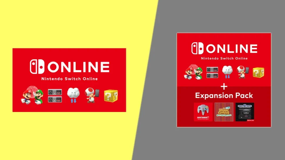 nintendo switch online expansion pack 12 months