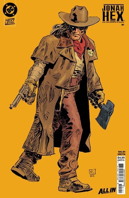 Jonah Hex And The Shadow Of Death #1 CVR D Sherman Next Level Pre Order 10/7/26