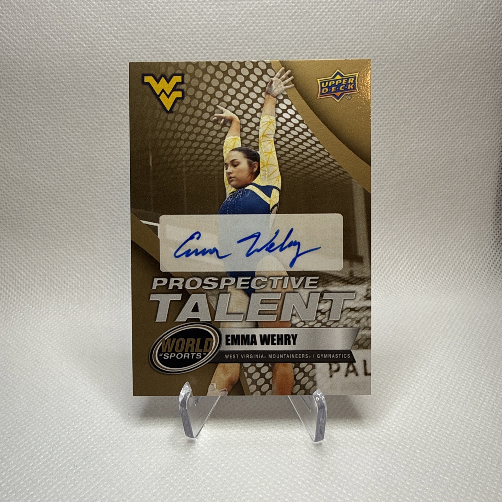 2025 Upper Deck World of Sports Prospective Talent Variation Emma Wehry Auto o4u 2025 Upper Deck World of Sports Prospective Talent Variation Emma Wehry Auto o4u
