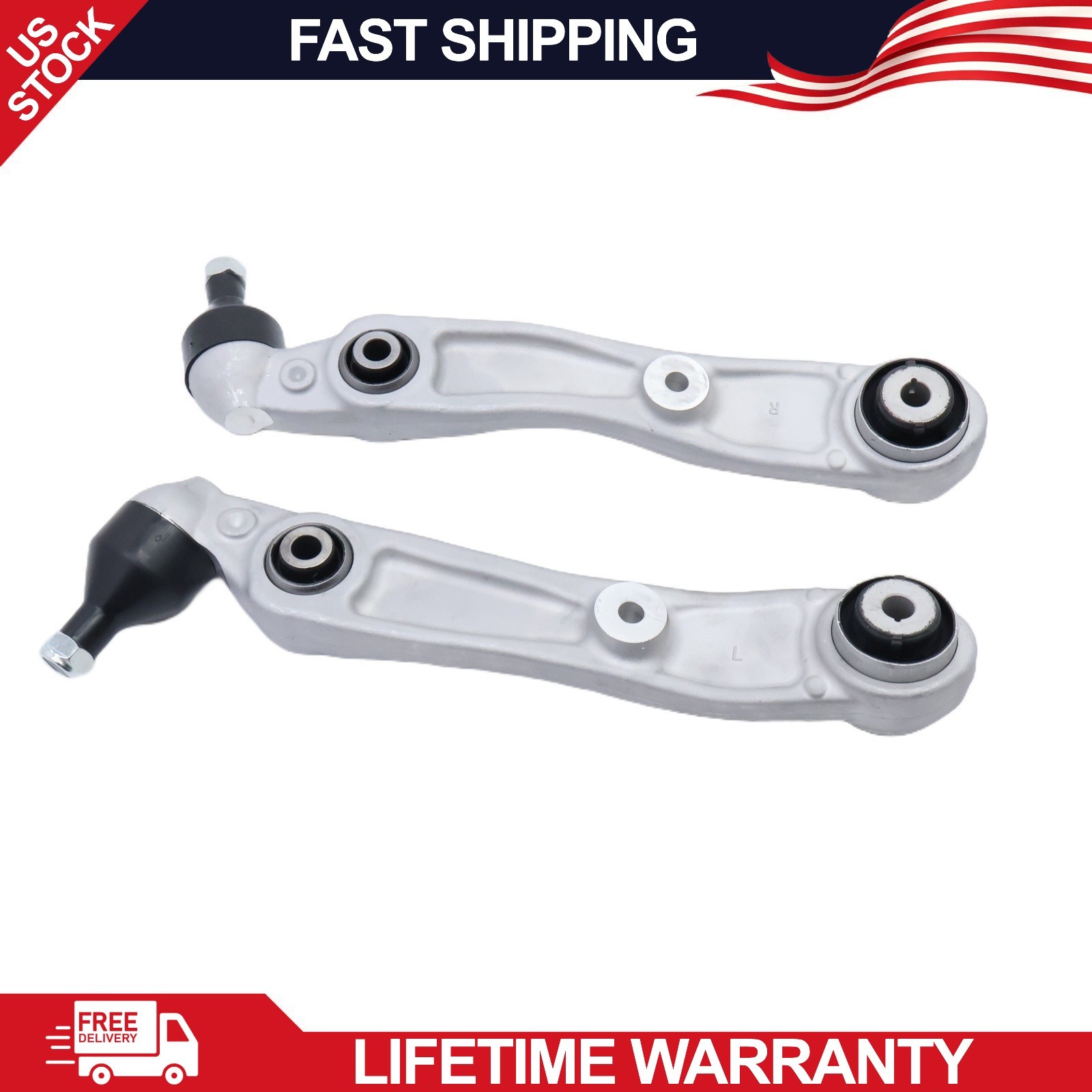 31106898553 1Set For 24-25 BMW 750e Front Left Right Lower Rear Control Arm