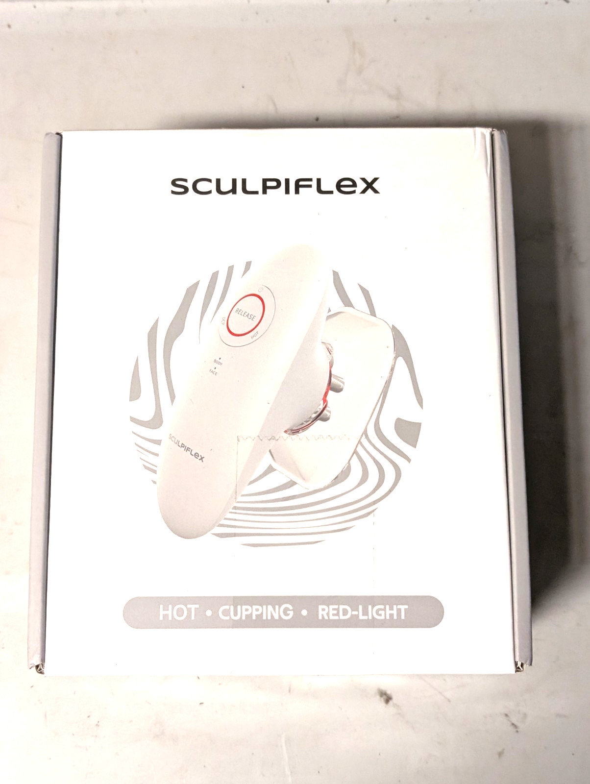 Sculpiflex Ultimate 3-in-1 Body Sculptor Hot Cupping & Red Light Therapy Device