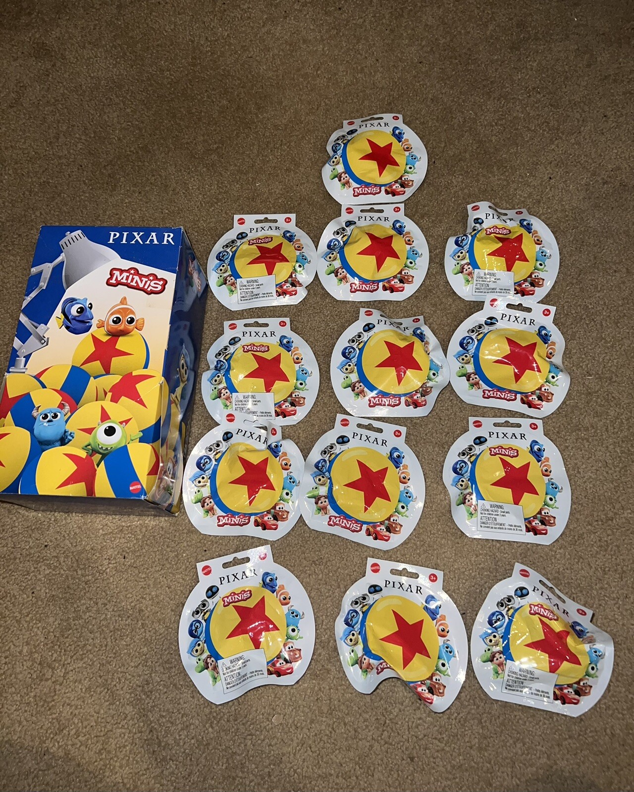 RARE 2020 Disney Pixar Minis BLIND BAG FIGURES Unopened Lot of 13 total RARE 2020 Disney Pixar Minis BLIND BAG FIGURES Unopened Lot of 13 total