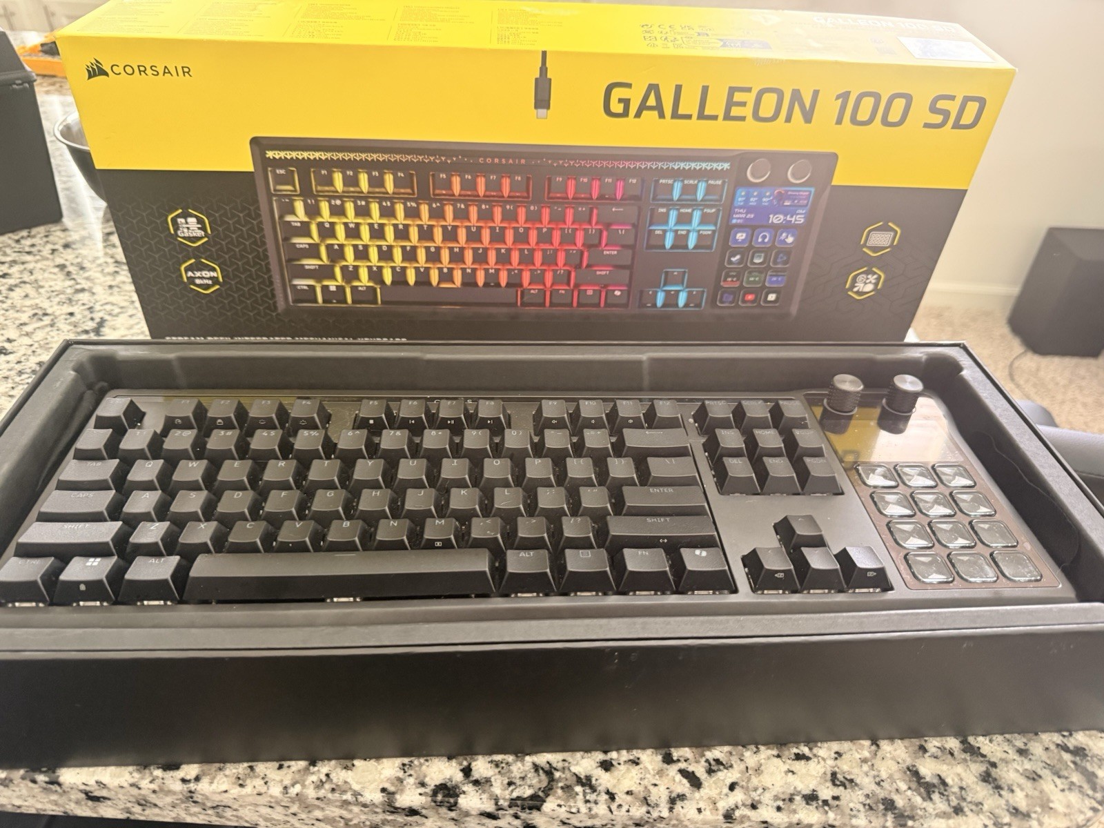 CORSAIR GALLEON 100SD Mechanical Gaming STREAM DECK Keyboard