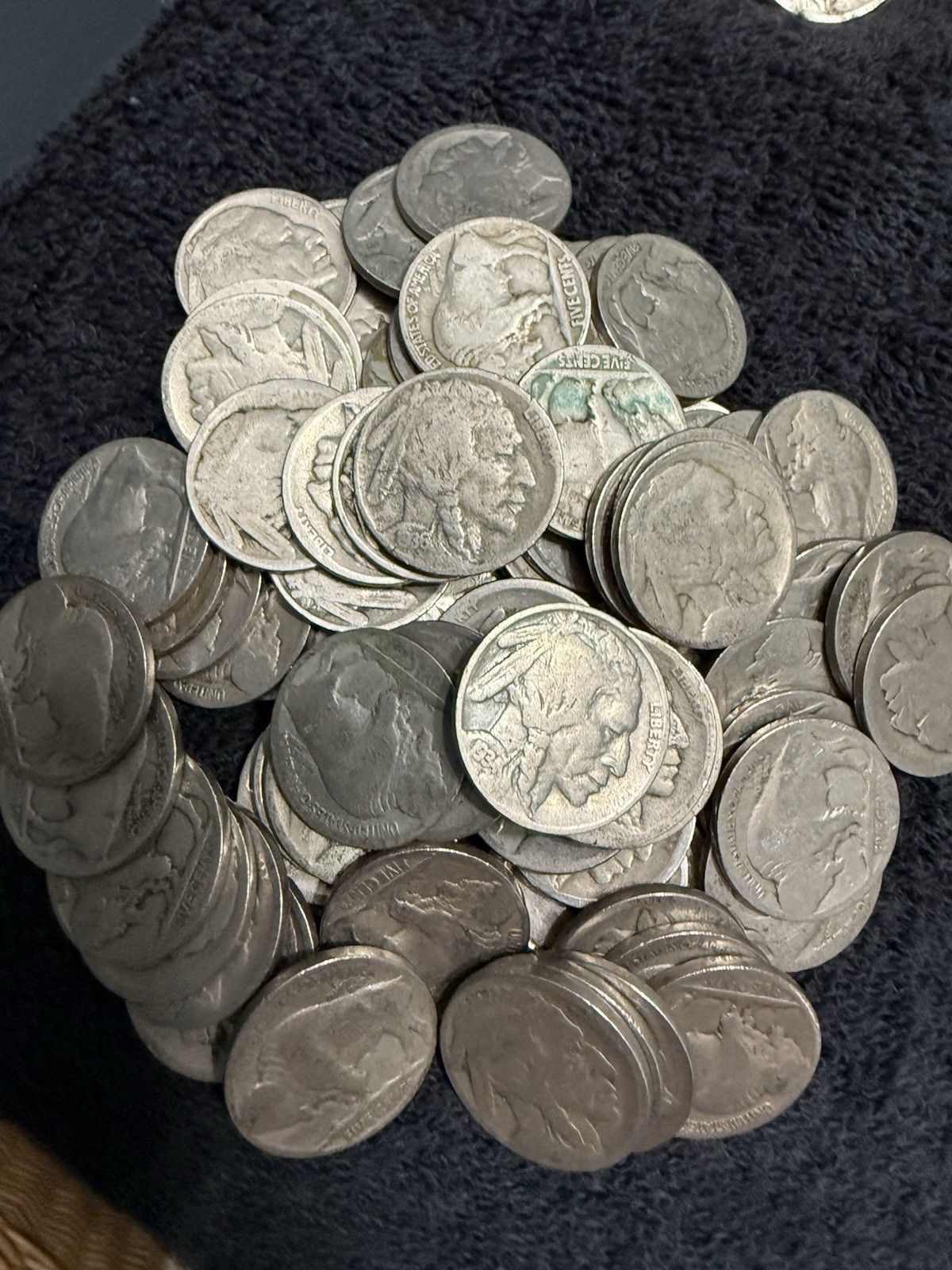 Lot Of 25 Buffalo Nickels 1913-1938 Mixed Dates Circulated Us Coins Random Lot 