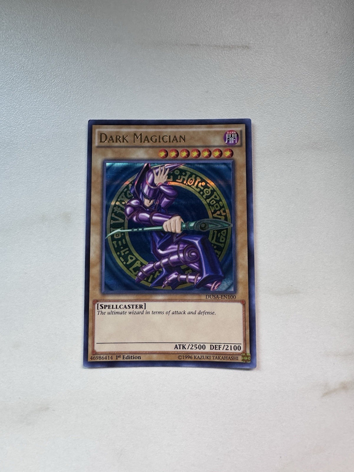 Dark Magician DUSA-EN100 Duelist Saga 1st Edition