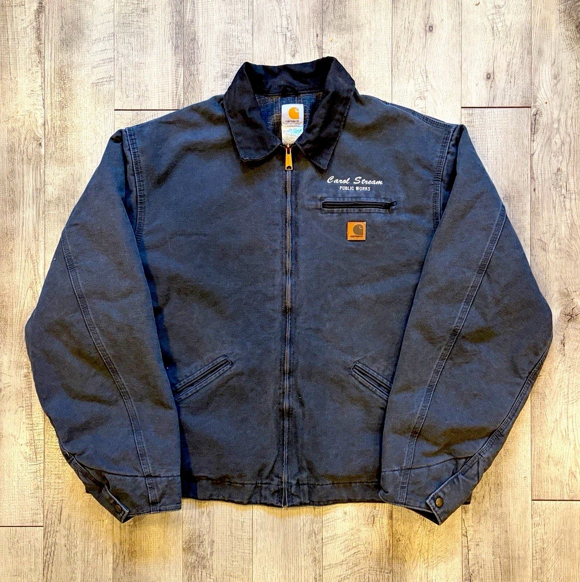 VTG Carhartt J97 PTL Blanket Lined Detroit Jacket Men\'s Size 3XL Tall