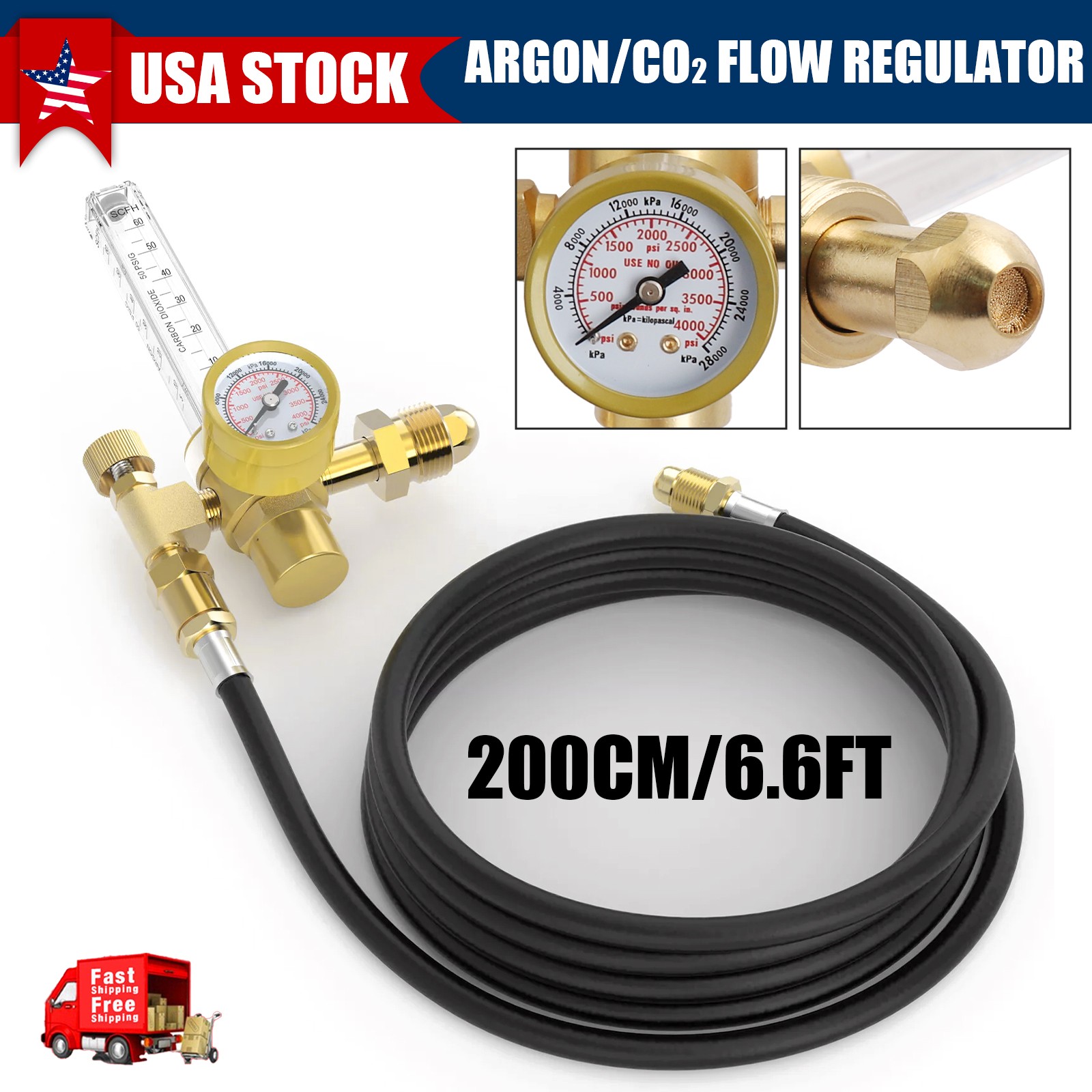 Mig Tig Flow Meter Regulator Argon CO2 Gas Welder Welding Weld Regulator Gauge Mig Tig Flow Meter Regulator Argon CO2 Gas Welder Welding Weld Regulator Gauge