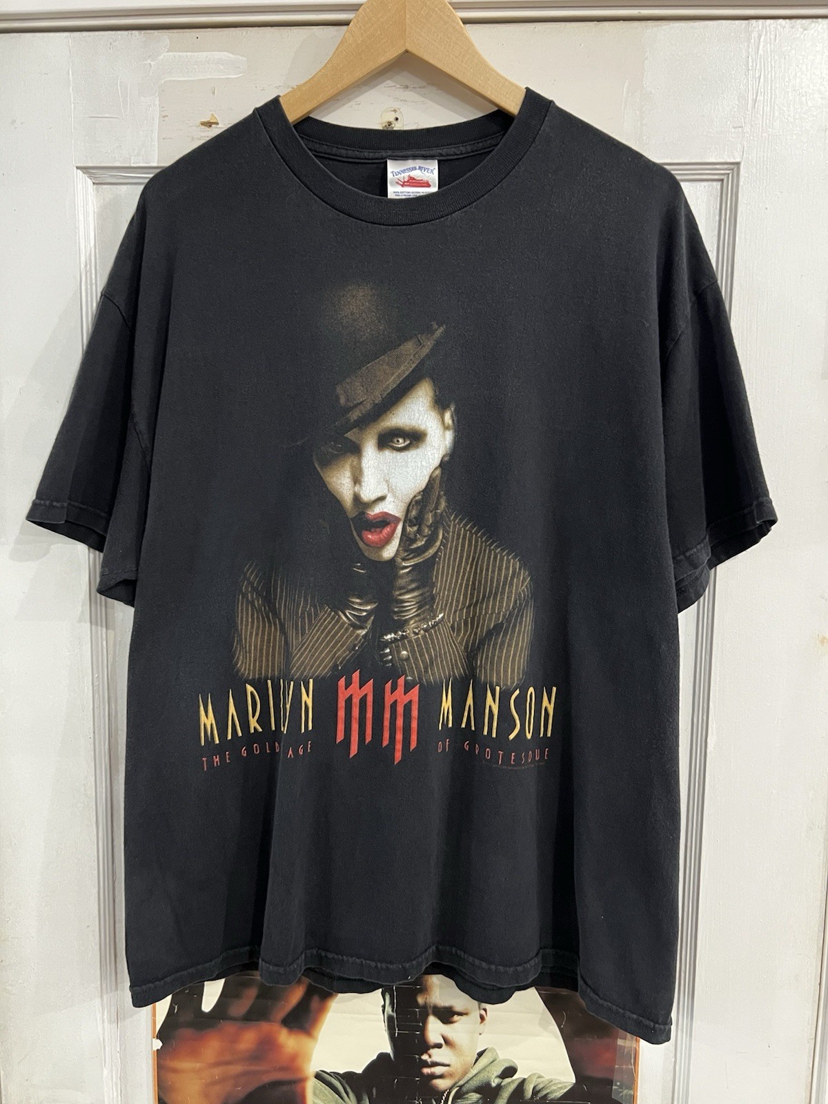 Vintage 2003 Marilyn Manson “The Golden Age Of  Grotesque” Vintage Band Tee XL