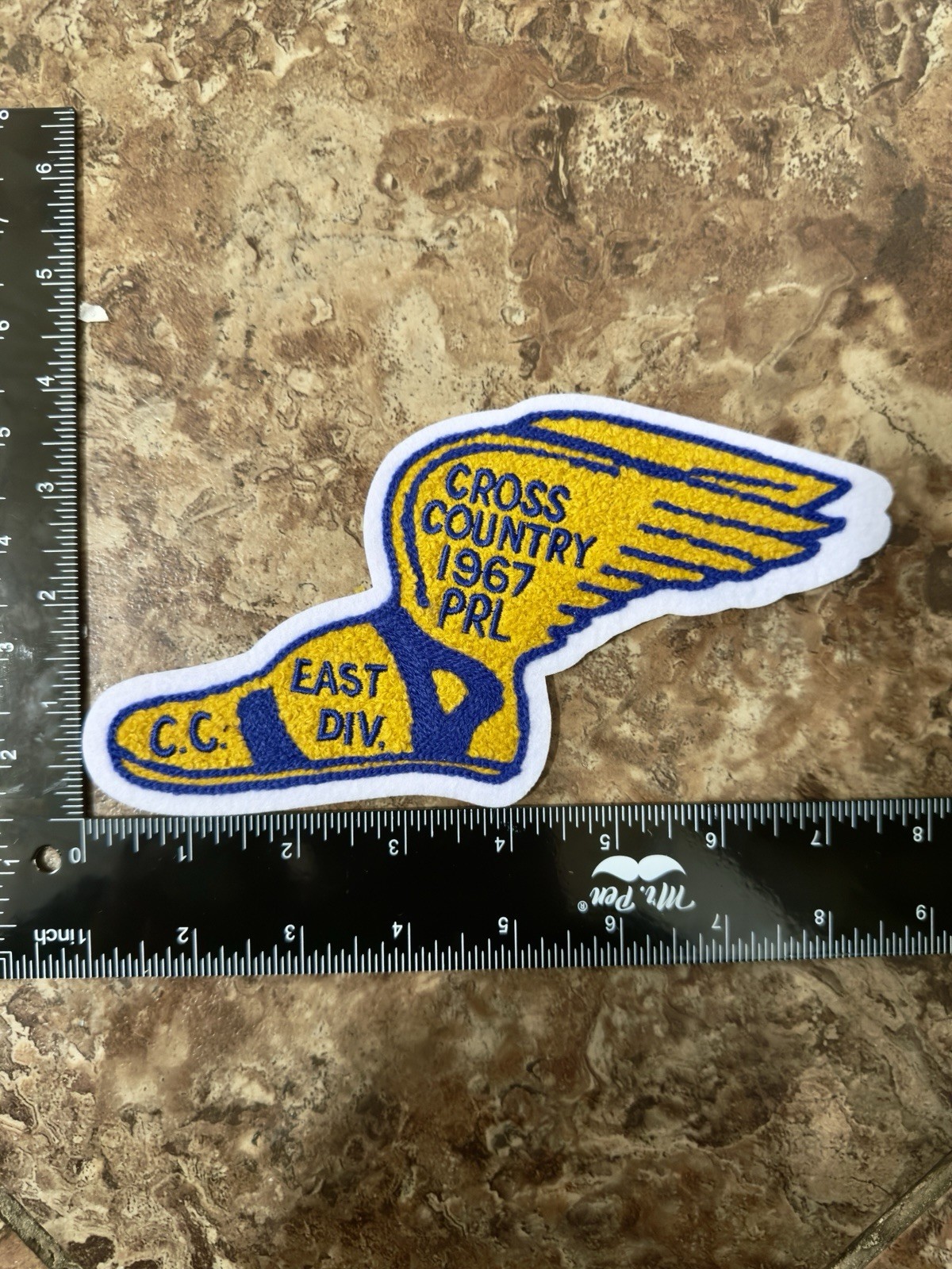 VINTAGE Polo PATCH P-WING CROSS COUNTRY PATCH