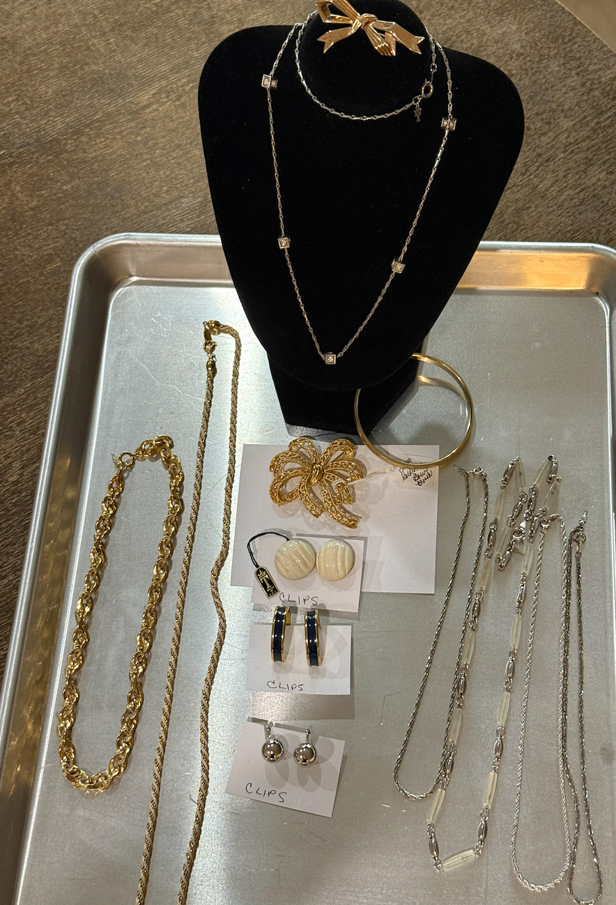 Vtg Crown Trifari Jewelry Lot 13pc Signed Early Alfred Philippe Era Tags