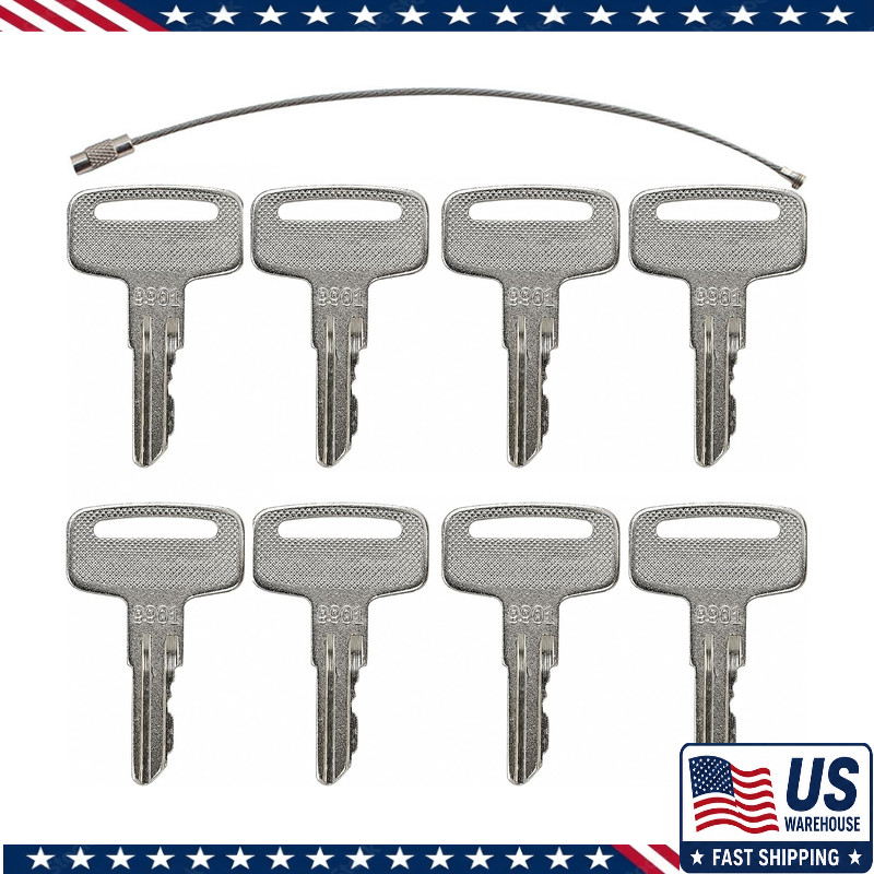 8PCS Ignition Keys 9901, 2860030 JLG Manlift Scissor Lifts 2033E3, 1932E3, 400Se 8PCS Ignition Keys 9901, 2860030 JLG Manlift Scissor Lifts 2033E3, 1932E3, 400Se