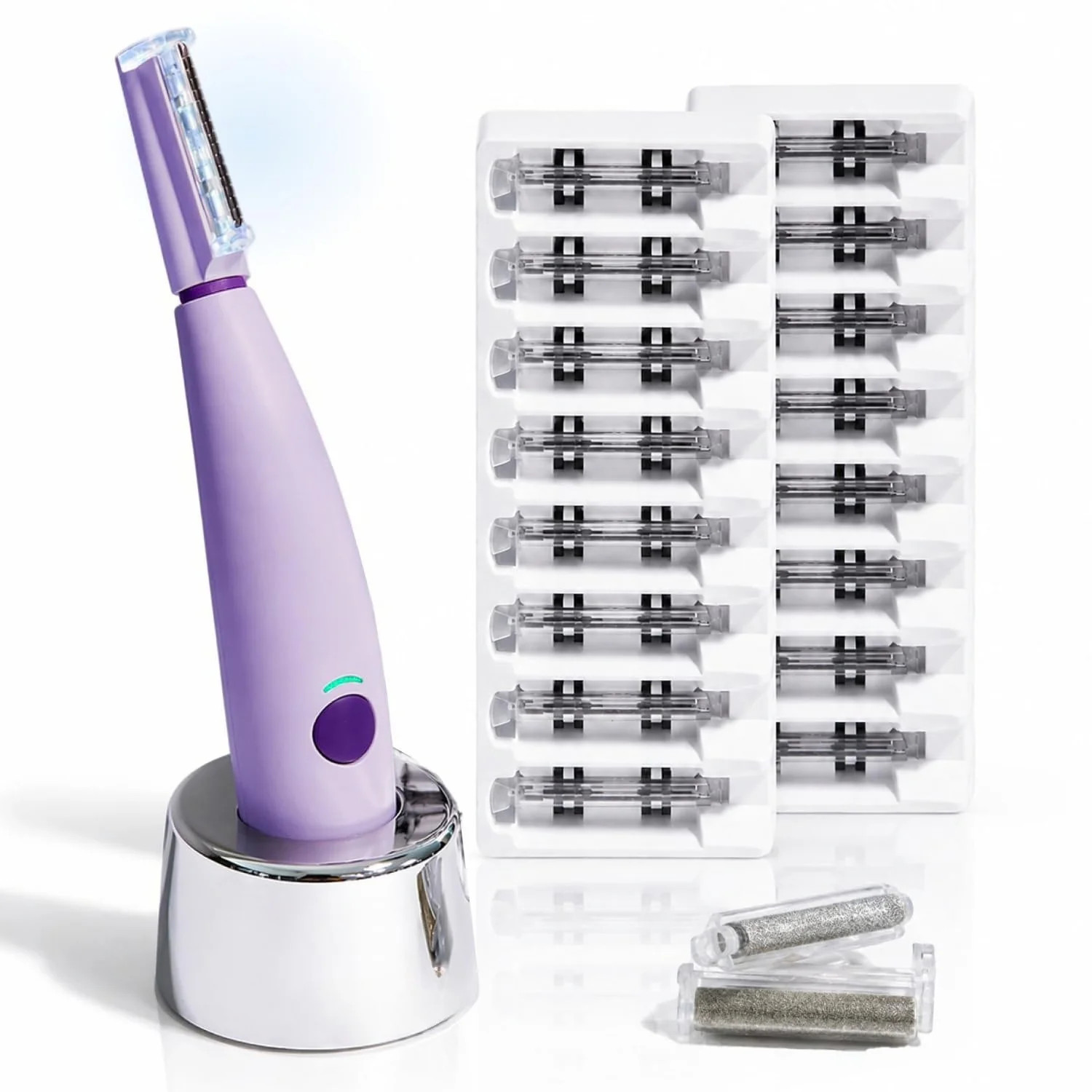 Michael Todd Beauty Sonicsmooth Pro+ Sonic Dermaplaning System Lavender Purple