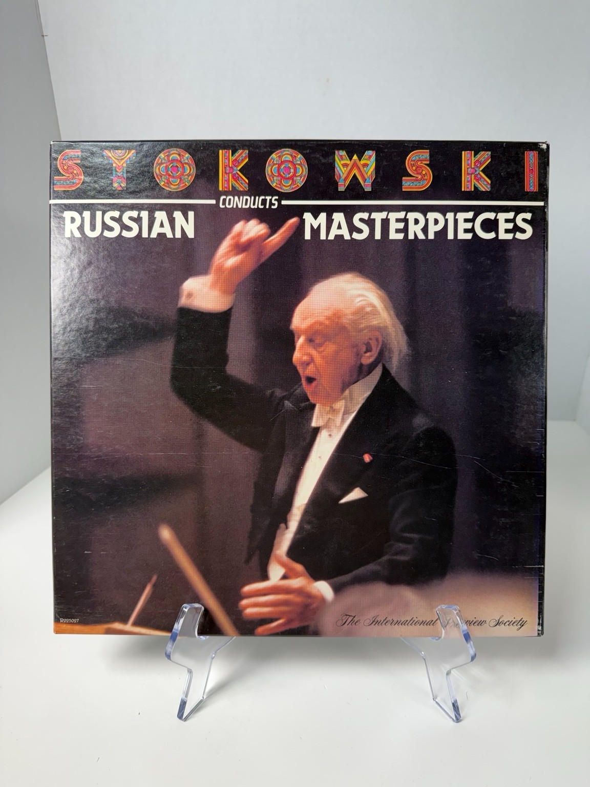 Leopold Stokowski Russian Masterpieces 4 LP Box Set R225027 1986 Inserts