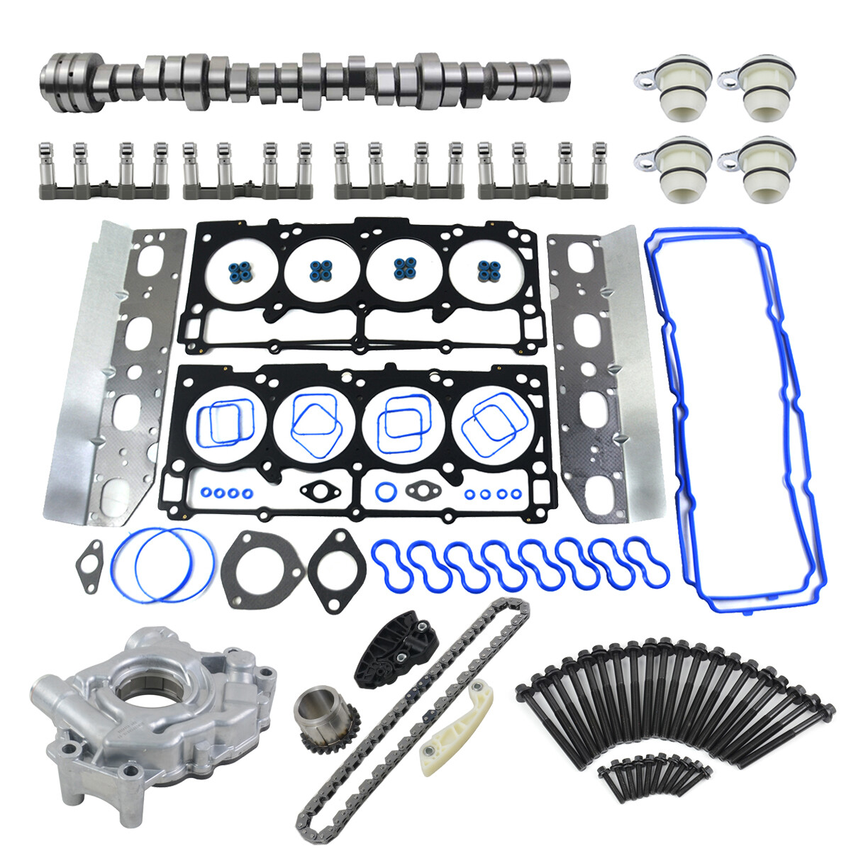 Non MDS 5.7L Hemi Camshaft Lifter Kit W/Gasket For 2009-2015 Dodge Jeep Chrysler