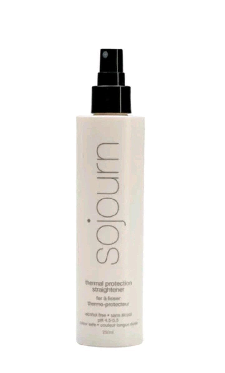 Sojourn Thermal Protection Straightener Alcohol Free Spray 250ml Color Safe 8oz