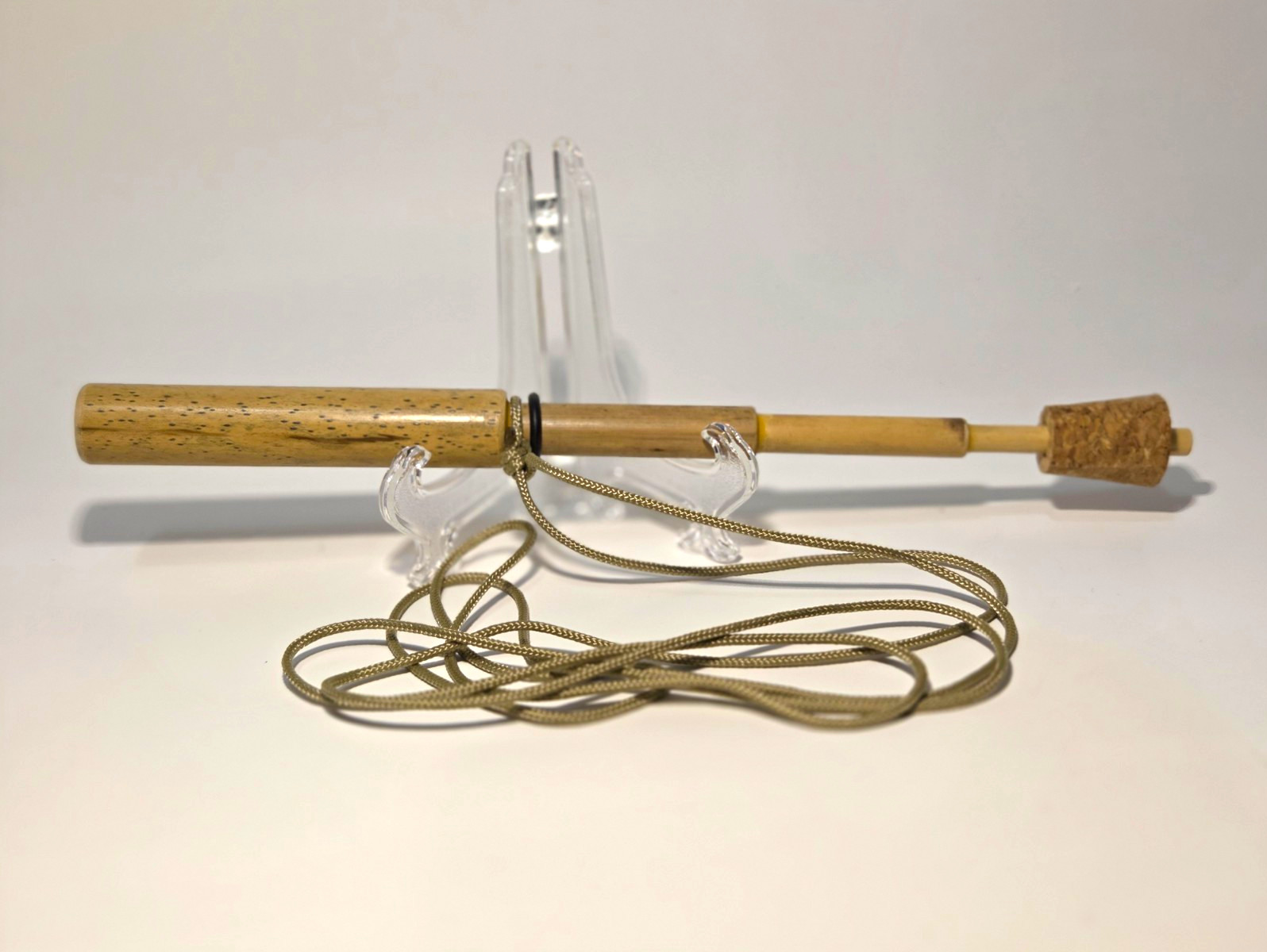 Trumpet Yelper Turkey Call Bamboo Hunting Game Call w/ Lanyard, Beige Trumpet Yelper Turkey Call Bamboo Hunting Game Call w/ Lanyard, Beige
