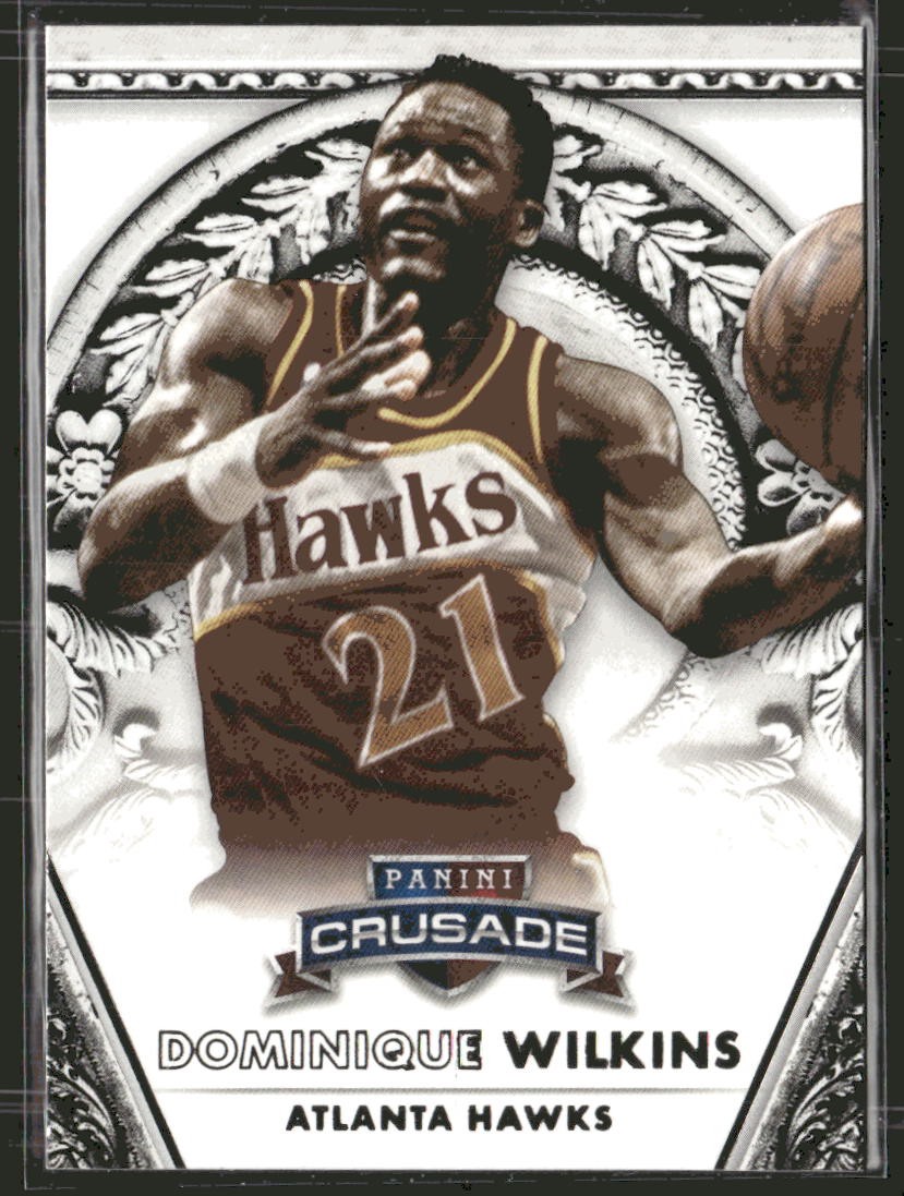 2013-14 Panini Crusade Dominique Wilkins #179 Atlanta Hawks 2013-14 Panini Crusade Dominique Wilkins #179 Atlanta Hawks