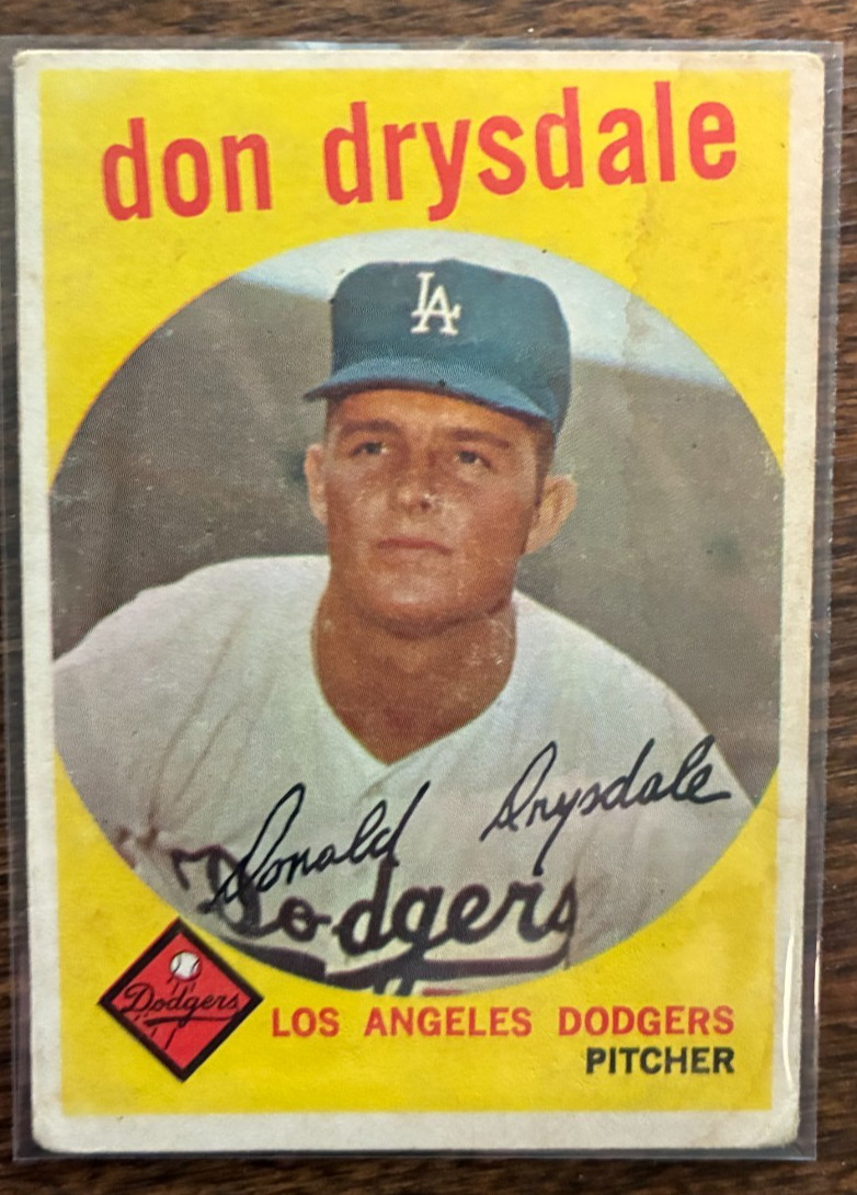 1959 Topps Don Drysdale
