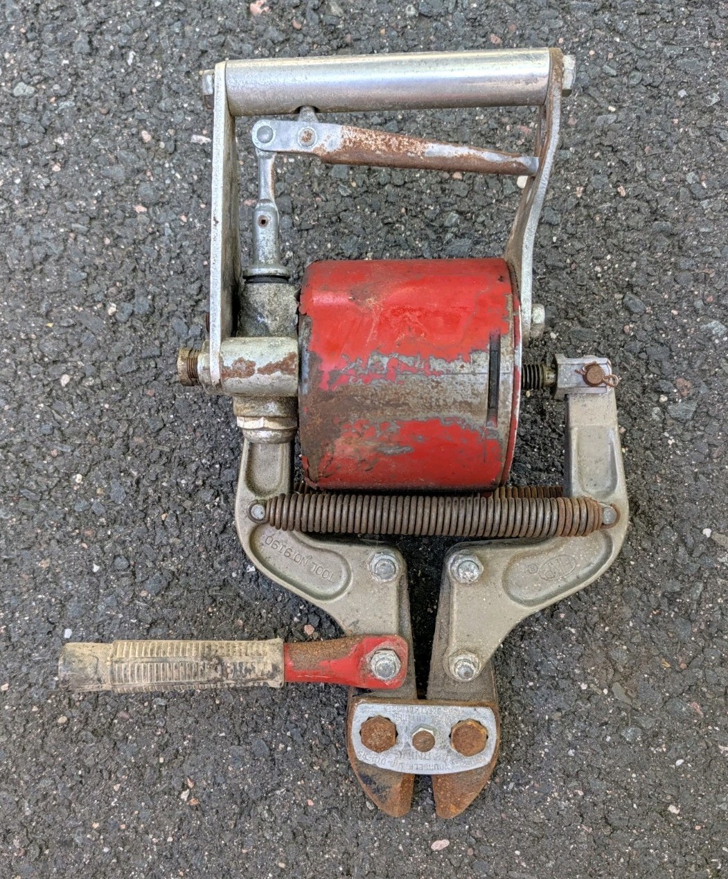 H.K. Porter HKP 9190 Pneumatic Air Bolt Wire Cutter Untested H.K. Porter HKP 9190 Pneumatic Air Bolt Wire Cutter Untested