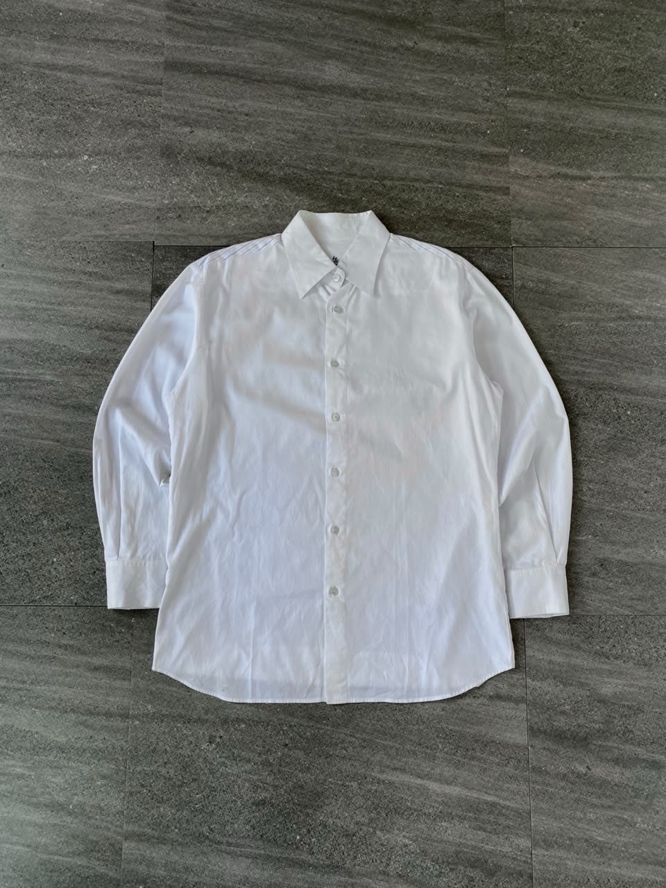 Ys By Yohji Yamamoto Stripe Paneled Ls Shirt