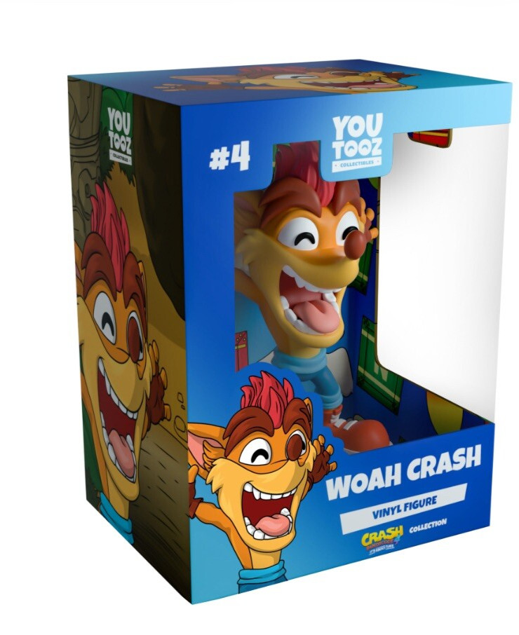 Youtooz * Woah Crash * Vinyl Figure #4 * NEW * Sold Out * In Hand *