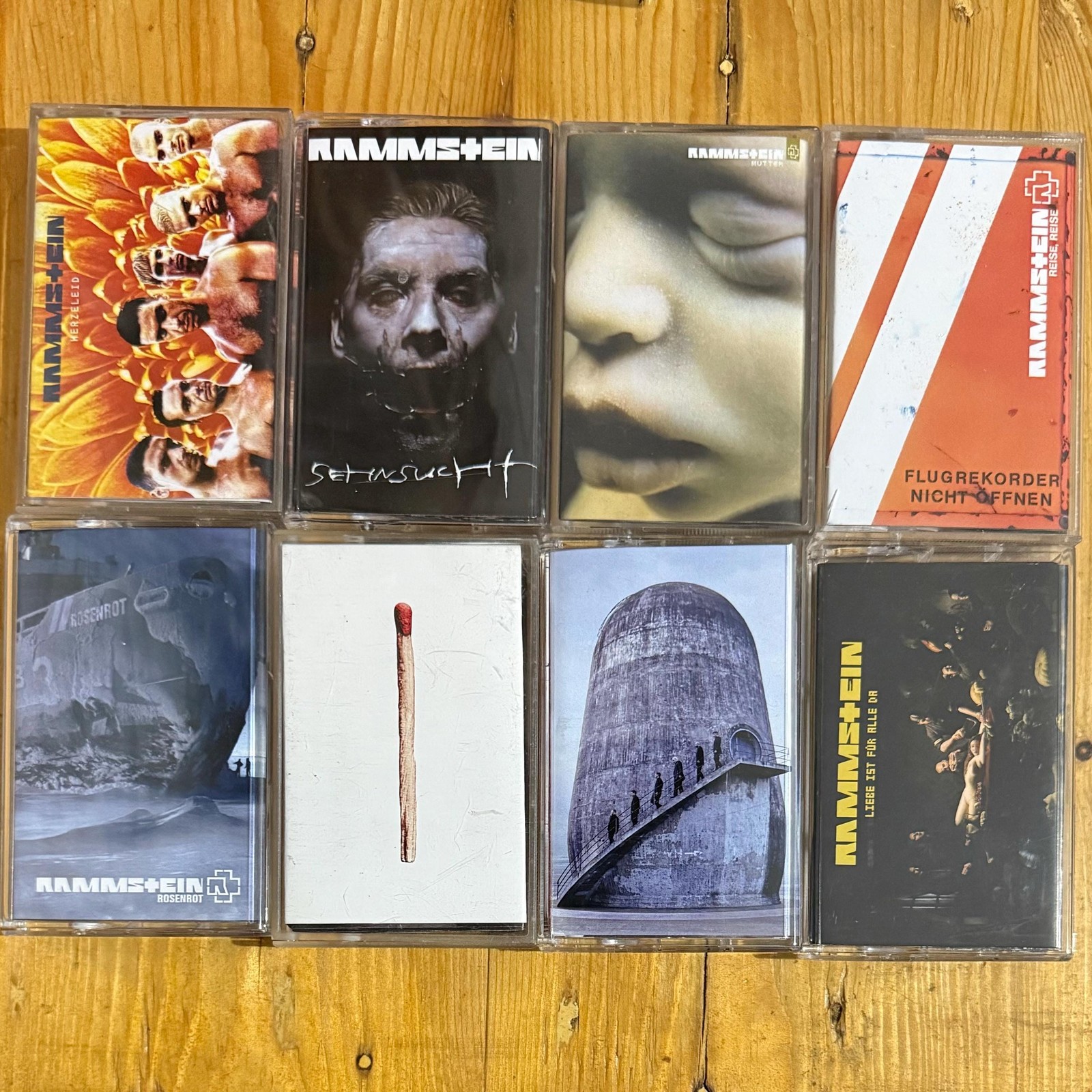 RAMMSTEIN CASSETTE TAPES RAMMSTEIN CASSETTE TAPES