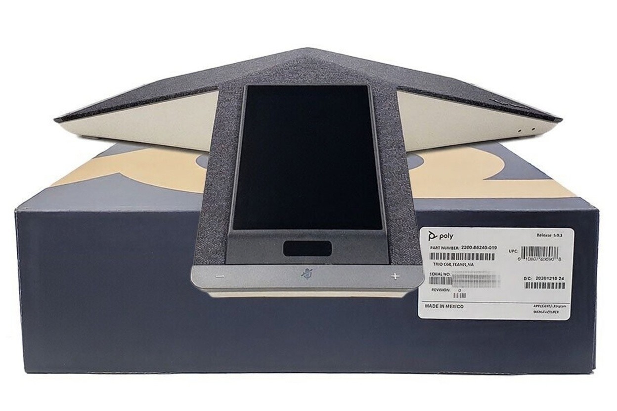 NEW - Poly Trio C60 NR Teams Smart Conference Phone 849B2AA#ABA 2200-86240-019