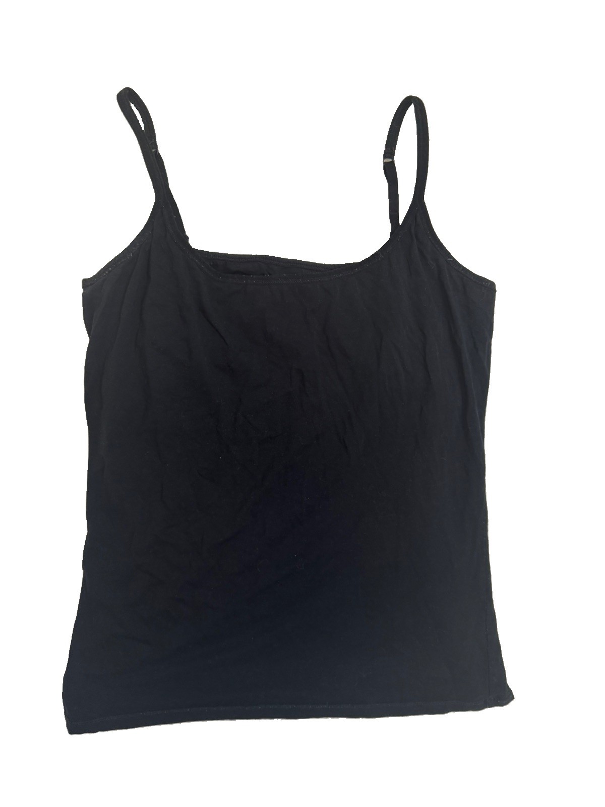 Pact Organic Cotton 2XL XXL Women’s Black Cami Tank Top Built in Bra Yoga Active Pact Organic Cotton 2XL XXL Women’s Black Cami Tank Top Built in Bra Yoga Active