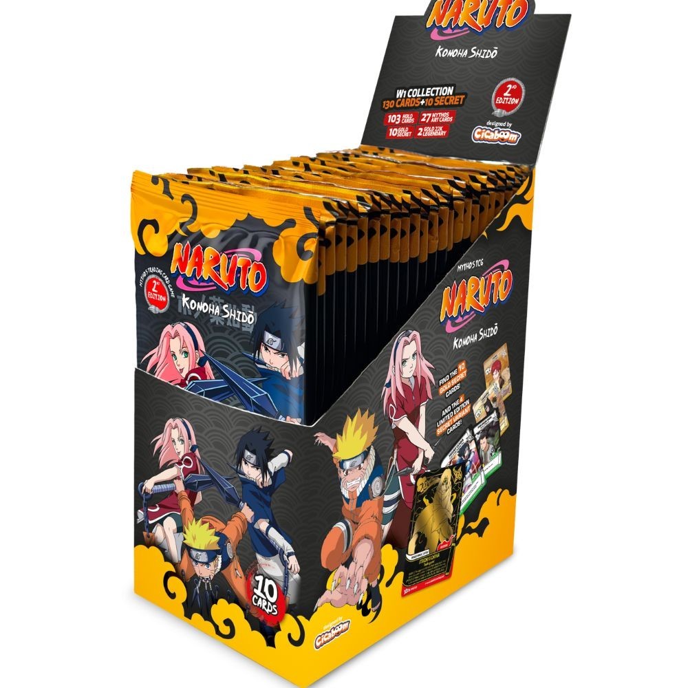 Mythos Naruto 2nd Edition TCG Booster Box ENG New Sealed READY TO SHIP