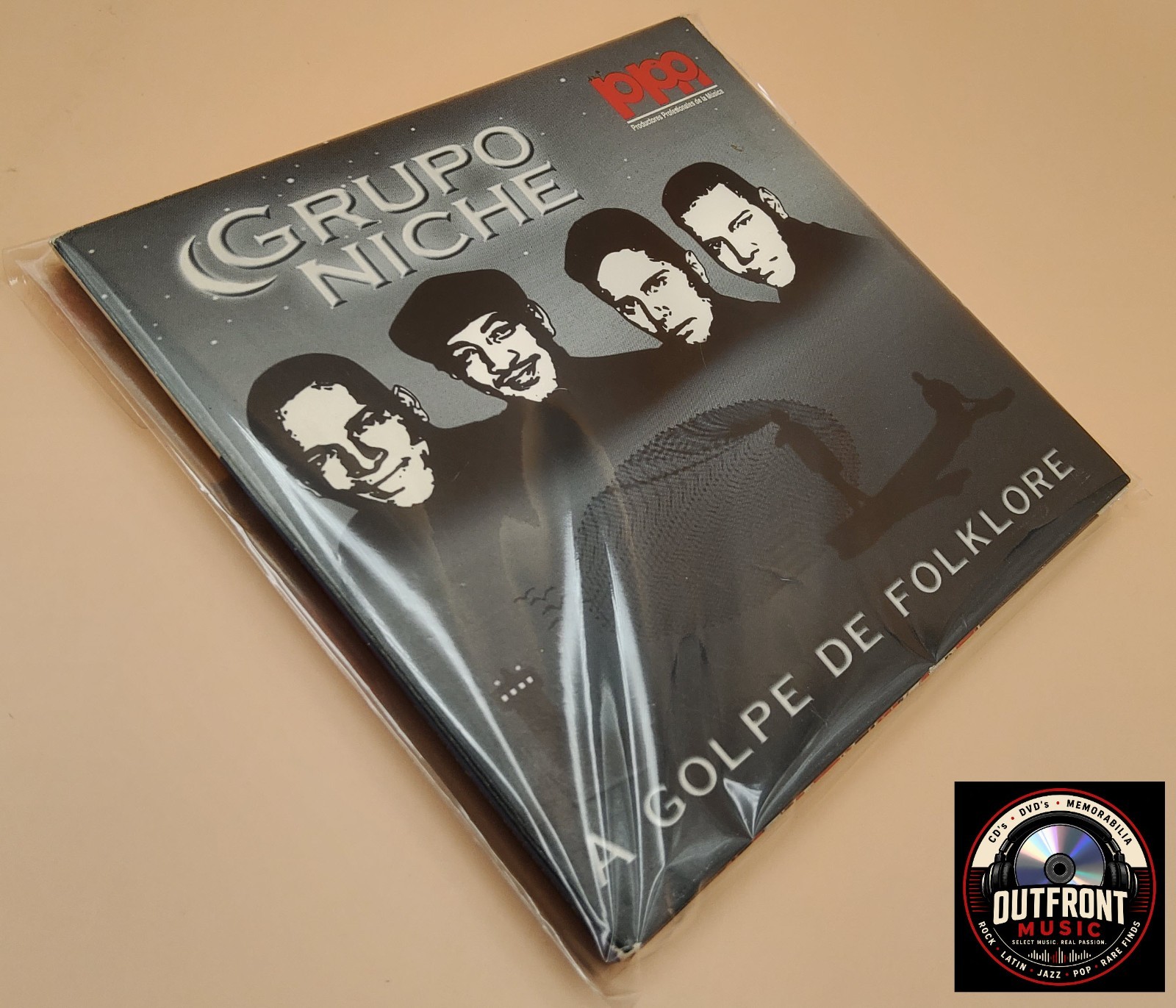 Grupo Niche A Golpe De Folklore CD 1999 PPM USA Rare Colombian Salsa Album