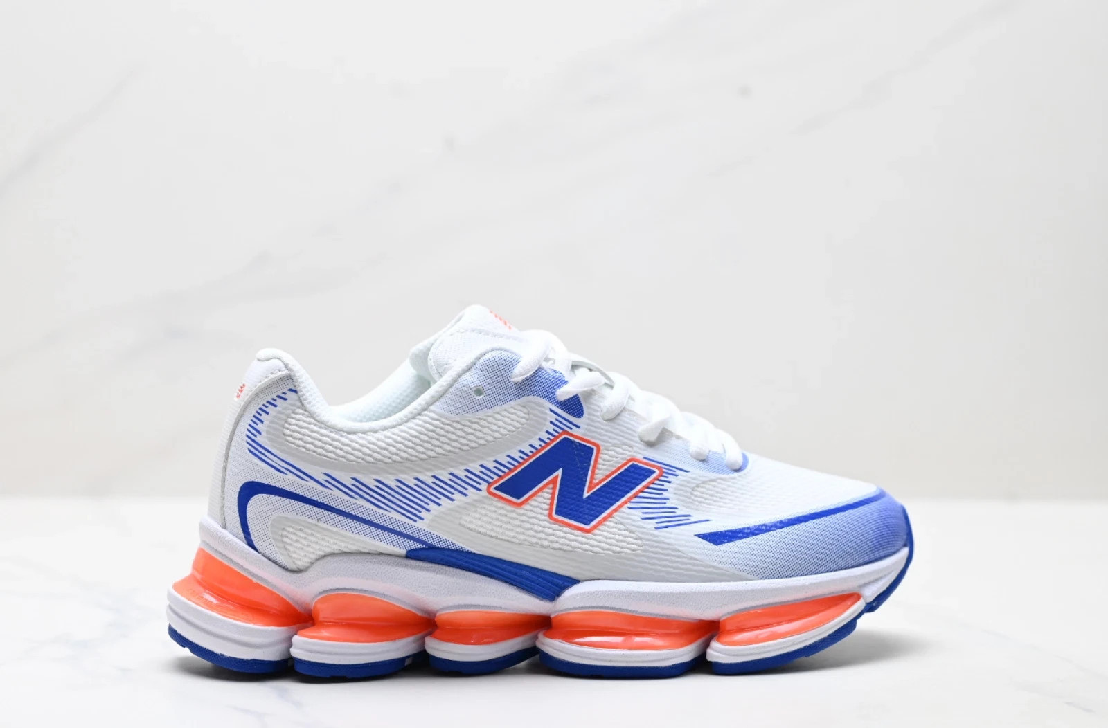 White Navy Orange Men\'s Size New balance Abzorb 2000