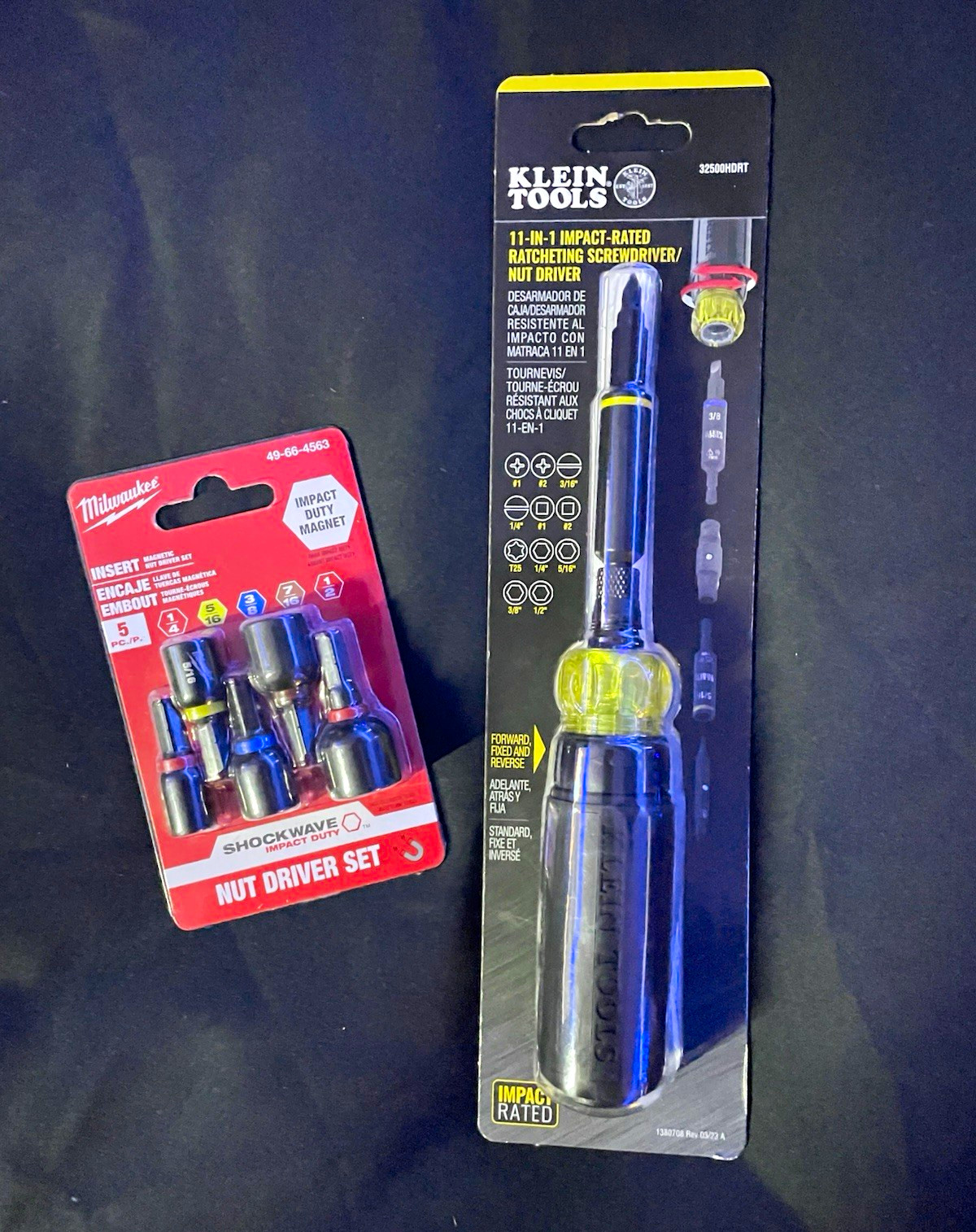 Klein Tools 32500HDRT 11-in-1 Impact Rated Ratcheting Screwdriver/Nut Driver set Klein Tools 32500HDRT 11-in-1 Impact Rated Ratcheting Screwdriver/Nut Driver set