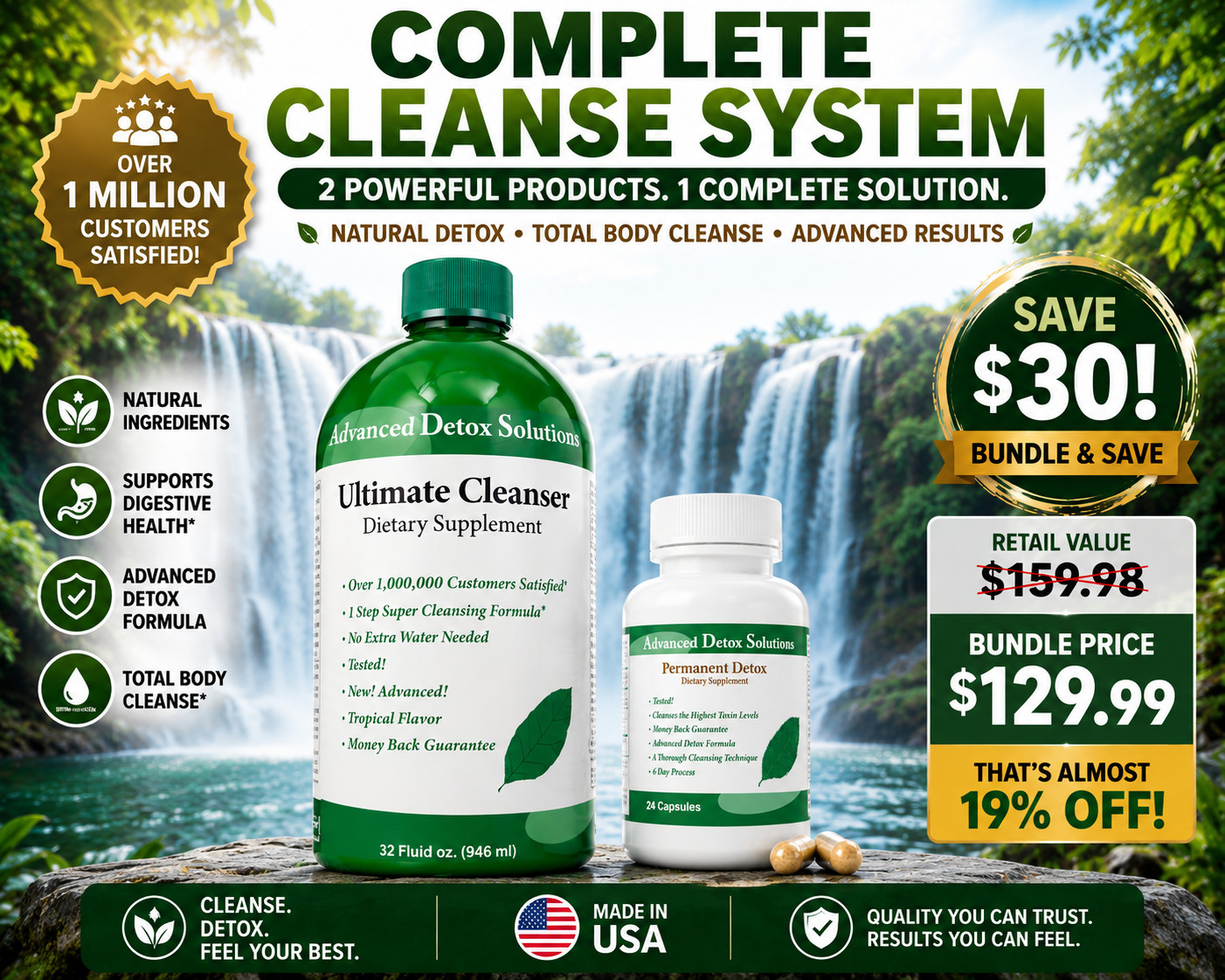 Advanced Detox Solutions Ultimate + Permanent Bundle