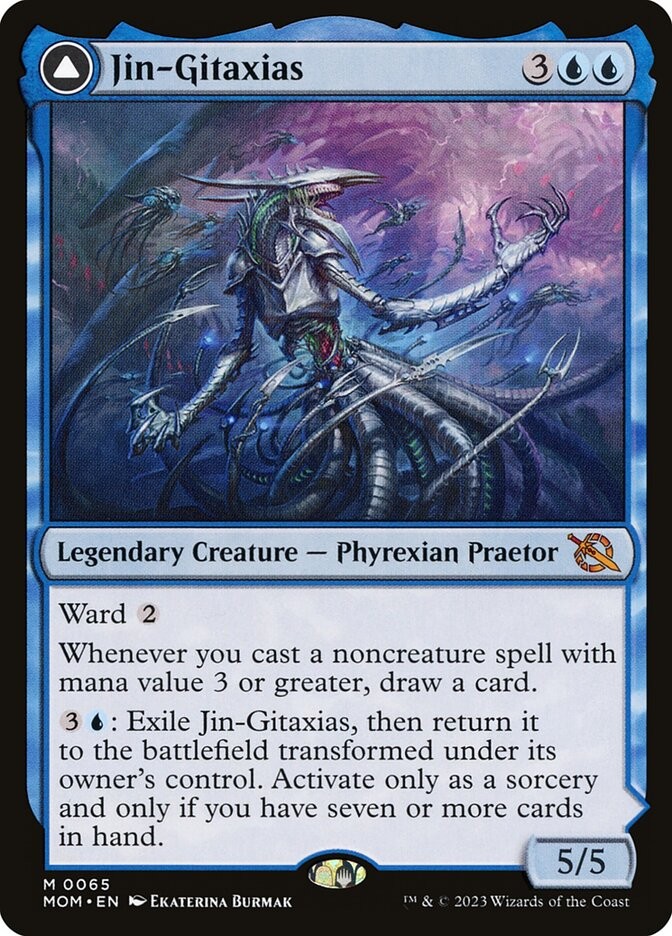 x1 Jin-Gitaxias // The Great Synthesis MOM MTG 65 MYTHIC M/NM 1x