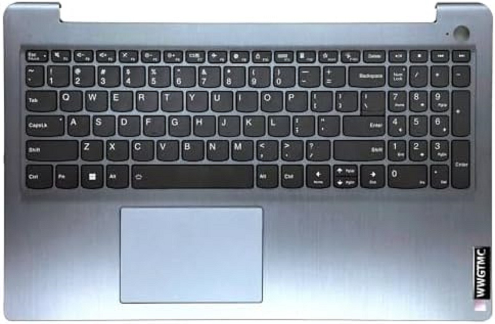 WWGTMC 5CB1H77922 Replacement Upper Case Palmrest Top Cover for Lenovo IdeaPa...