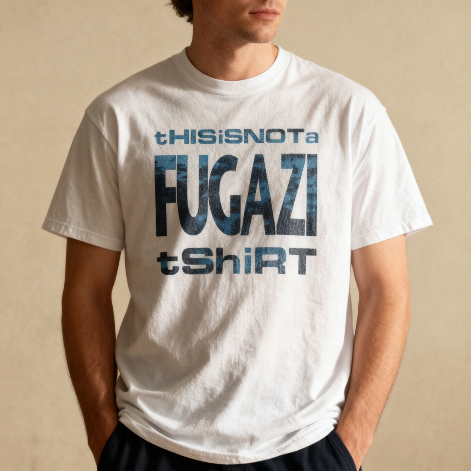 1990s Fugazi You Are Not What You Own White Heavy Cotton T-Shirt